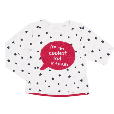 Toddler Print Front Top